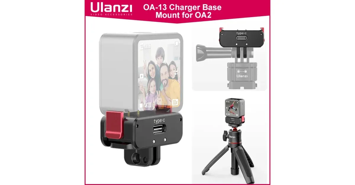 בסיס טעינה Ulanzi OA-13 ל-Osmo Action