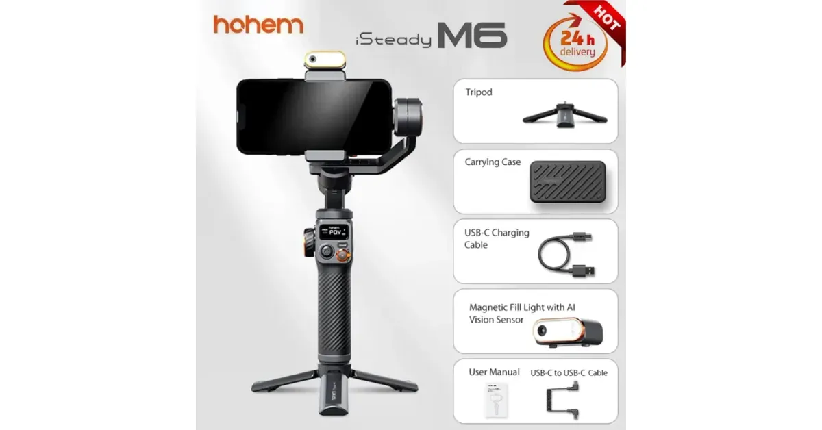 גימבל iSteady M6 לטלפון