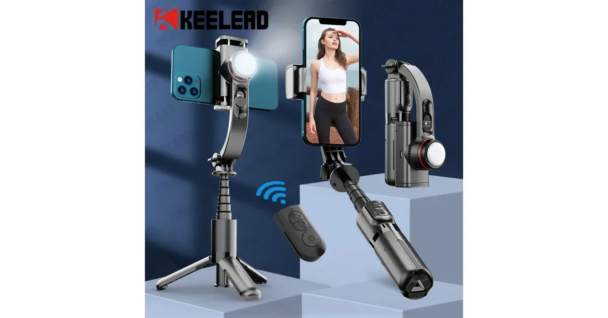 חצובת גימבל סלפי KEELEAD L18s
