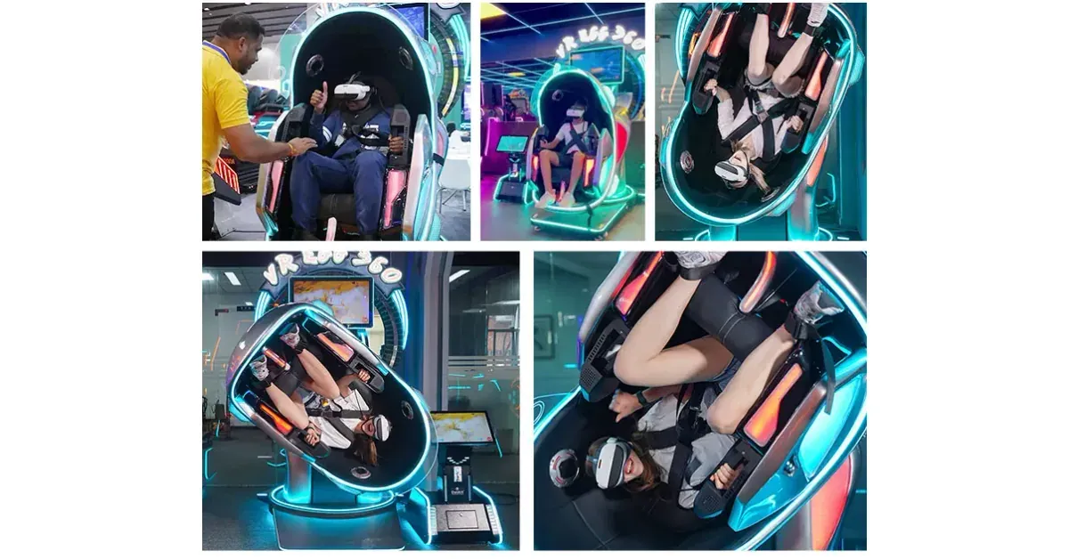 כיסא VR 360 מסחרי