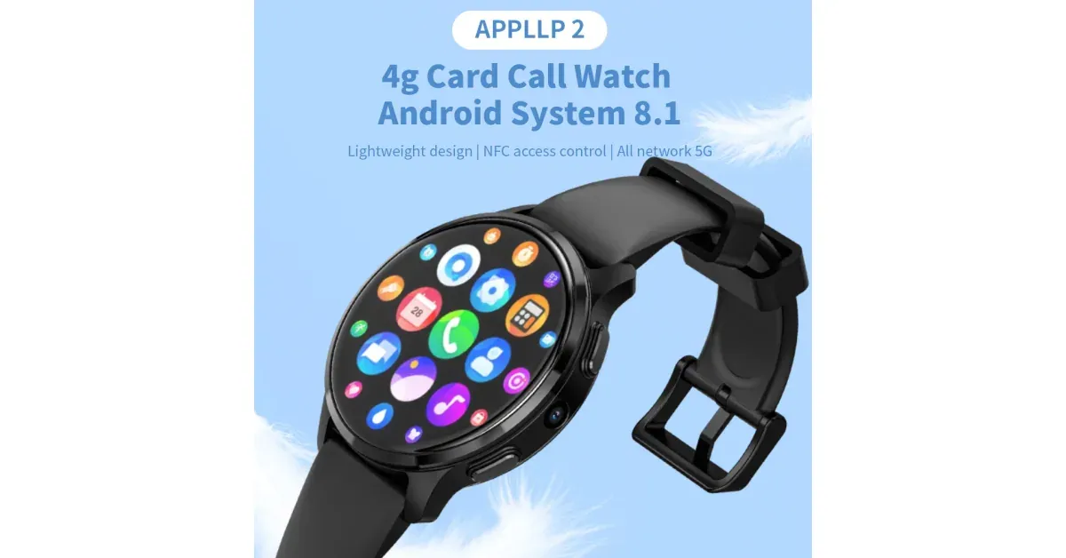 לוקמאט 4G - שעון אנדרואיד עם SIM ו-GPS