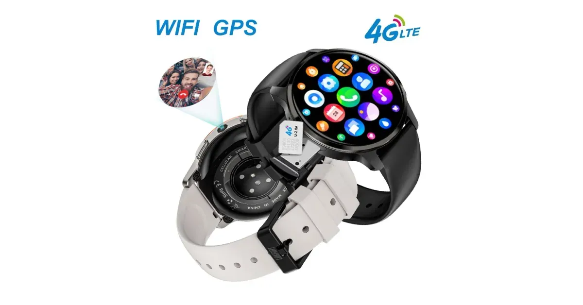 לוקמאט 4G - שעון אנדרואיד עם SIM ו-GPS
