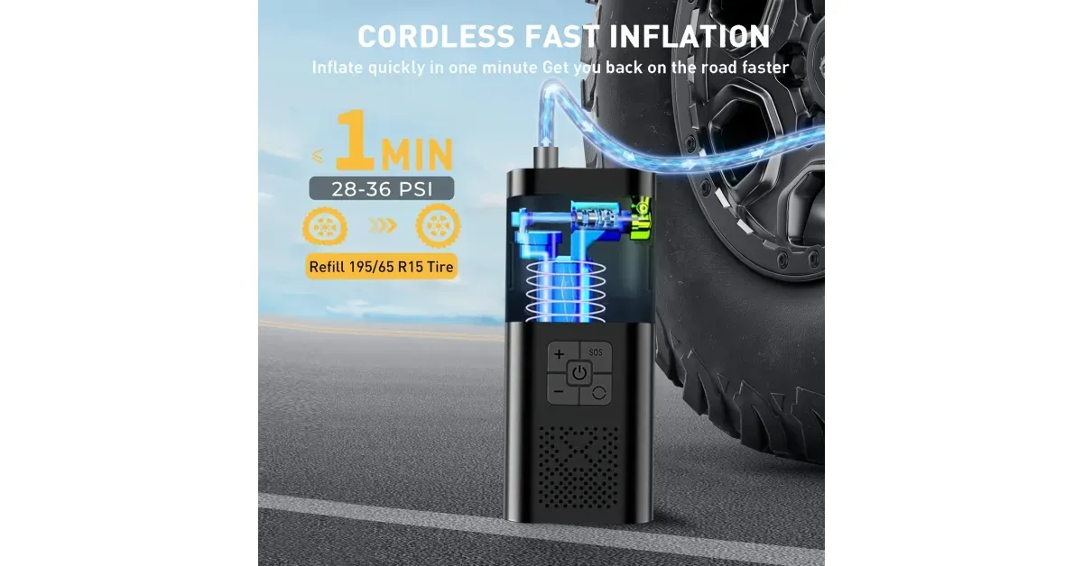 מדחס נייד STSCELZ 150PSI
