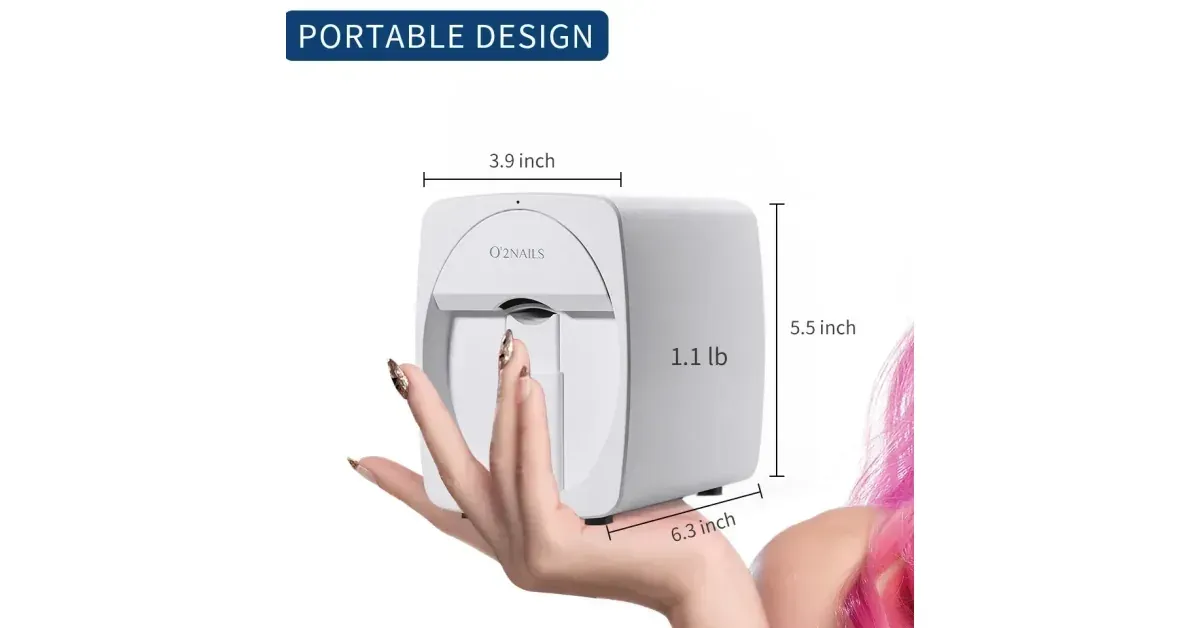 מדפסת ציפורניים ניידת 3D