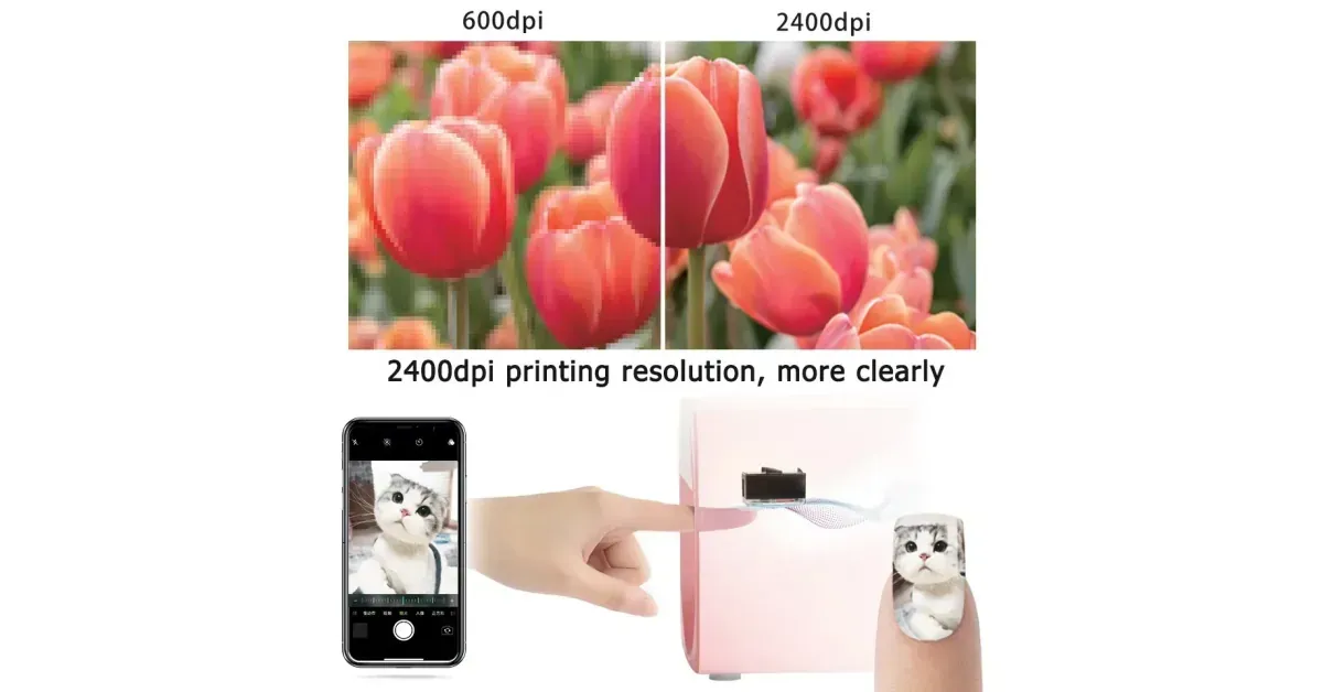 מדפסת ציפורניים ניידת 3D