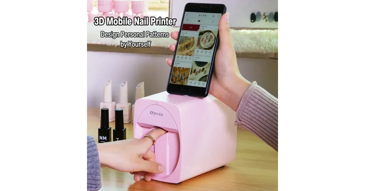 מדפסת ציפורניים ניידת 3D