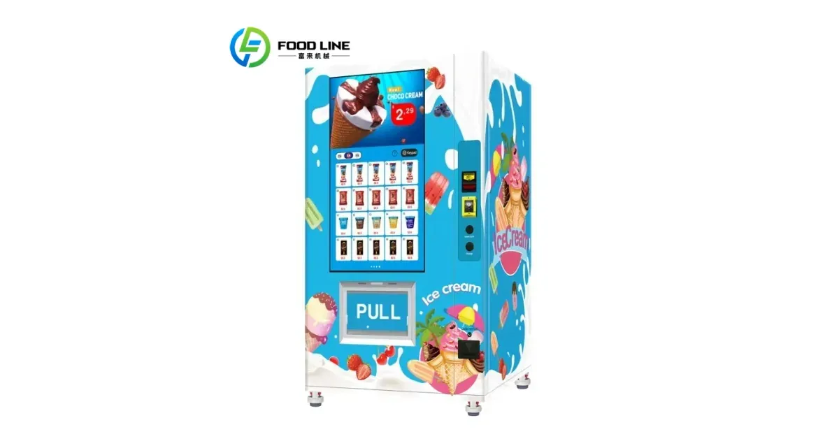 מכונת גלידה-קונוס מותאמת