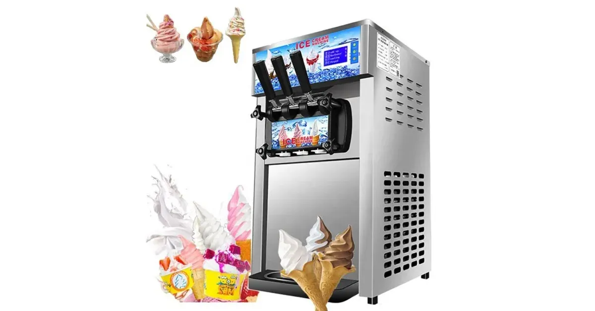 מכונת גלידה שולחנית JAFFA 1200W