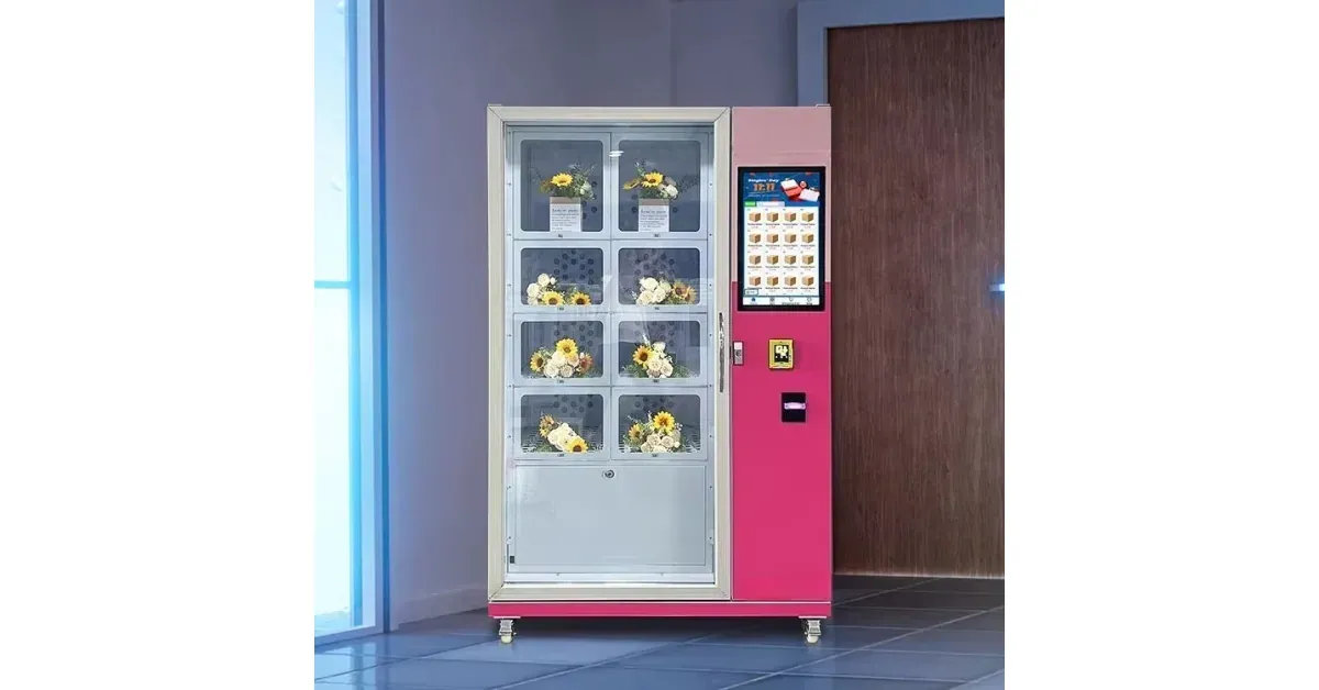 מכונת זרי פרחים חכמה