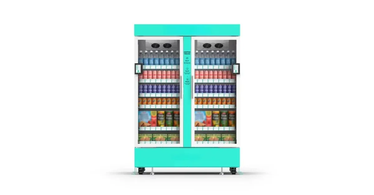 מכונת חטיפים אוטומטית AI לעסק