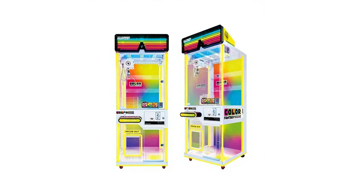 מכונת טפרים צבעונית לעסק