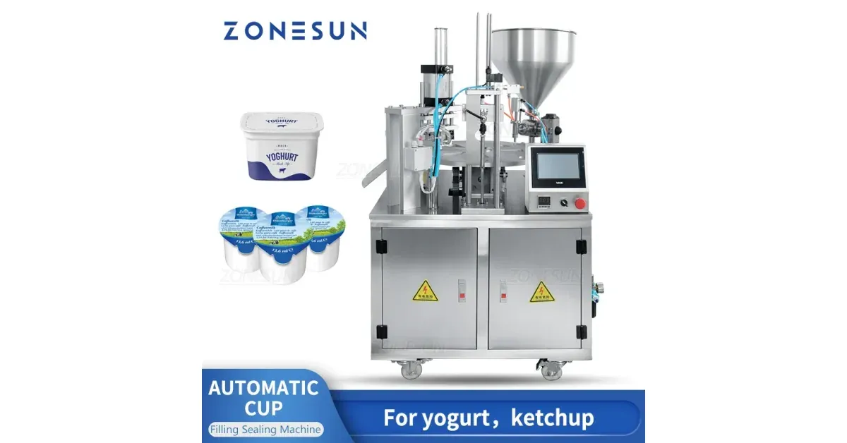 מכונת מילוי-איטום רוטורית ZONESUN