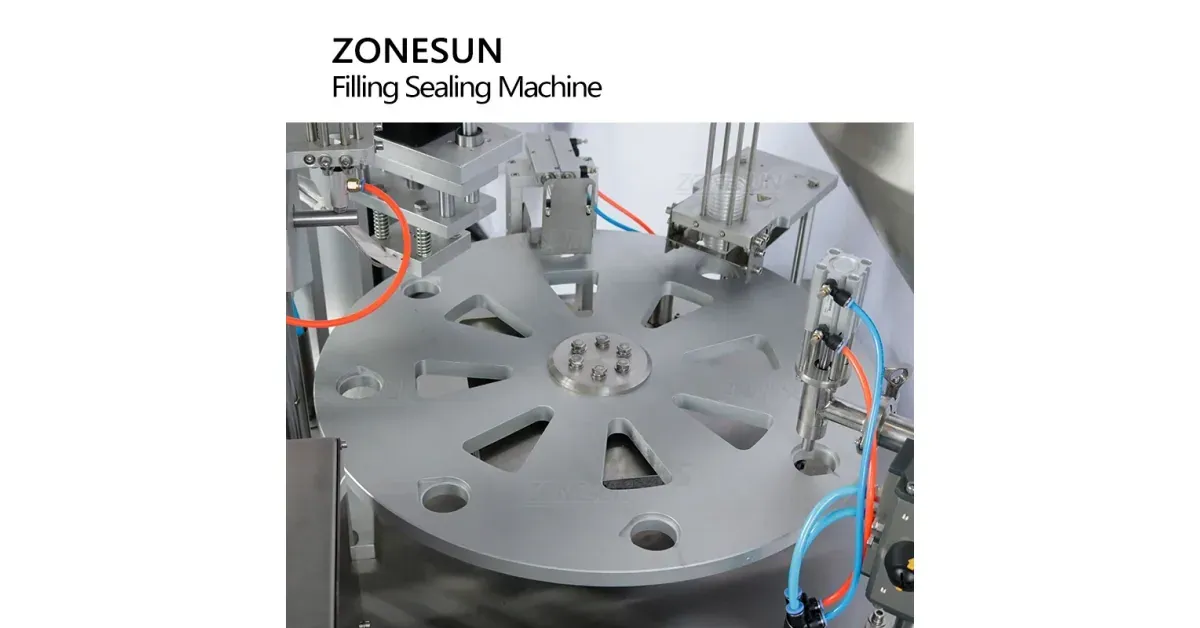 מכונת מילוי-איטום רוטורית ZONESUN
