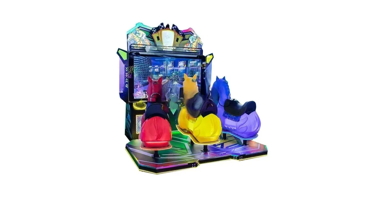 מכונת מרוץ ארקייד 3 שחקנים