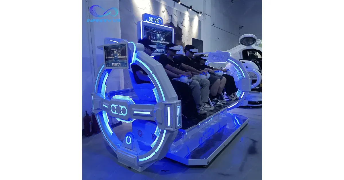 מכונת VR קולנוע 4 מושבים