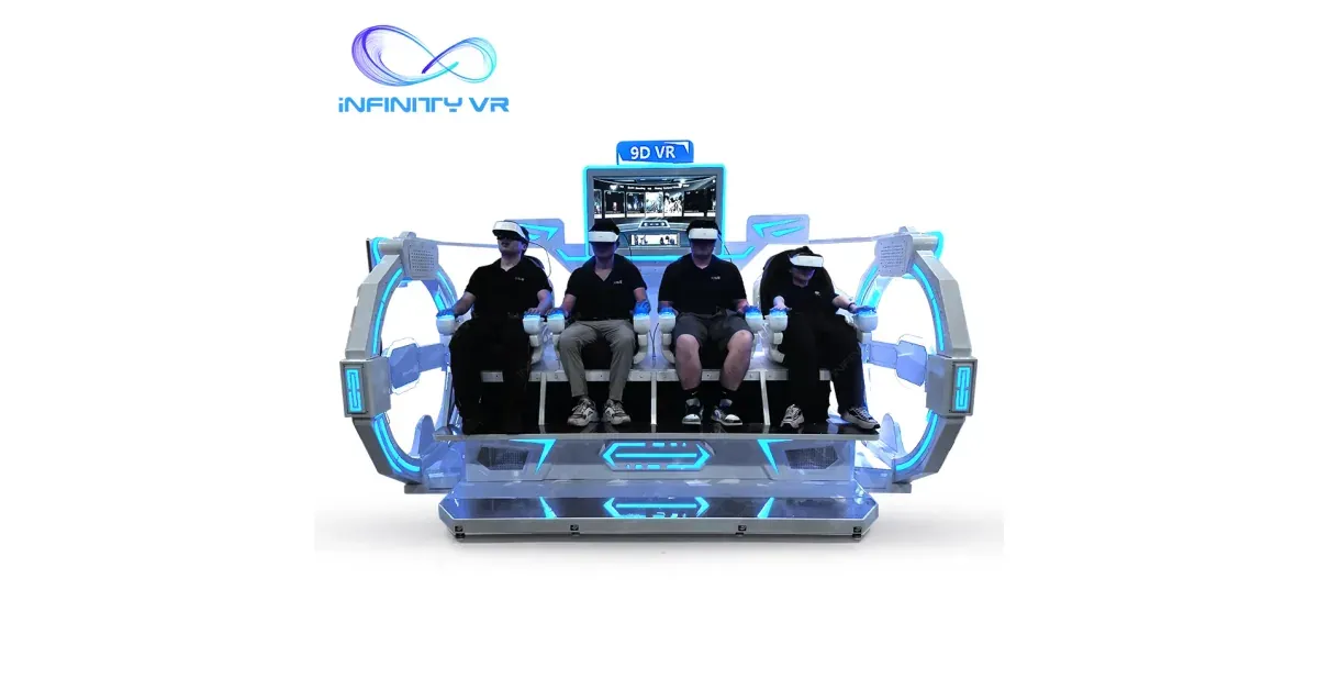 מכונת VR קולנוע 4 מושבים