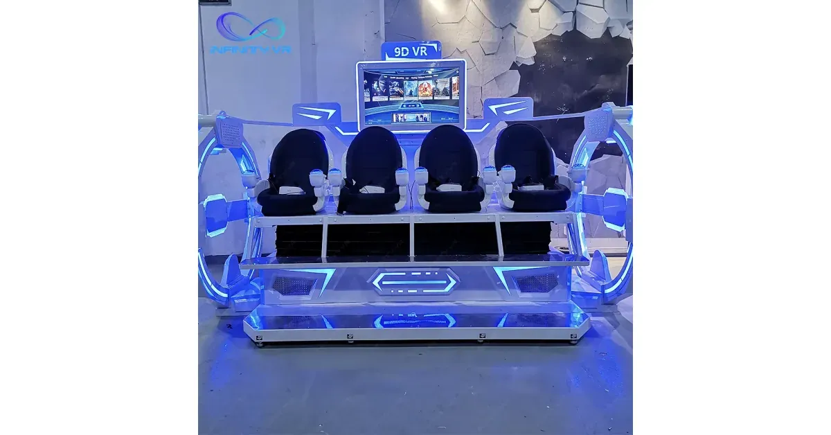 מכונת VR קולנוע 4 מושבים