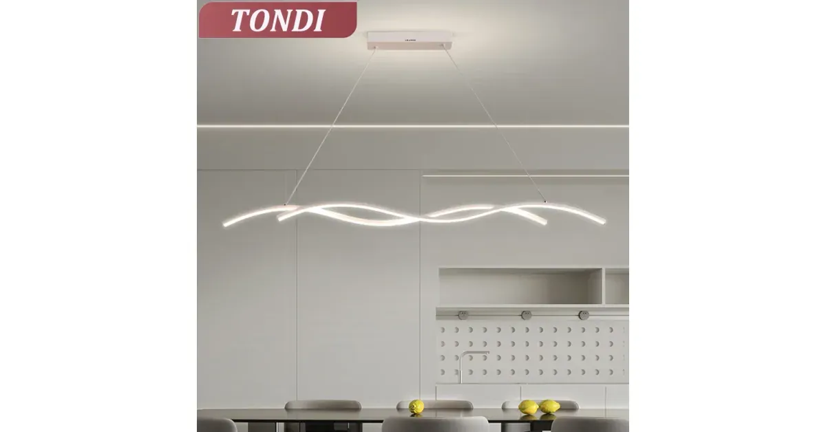 מנורת תלייה LED מינימליסטית TONDI