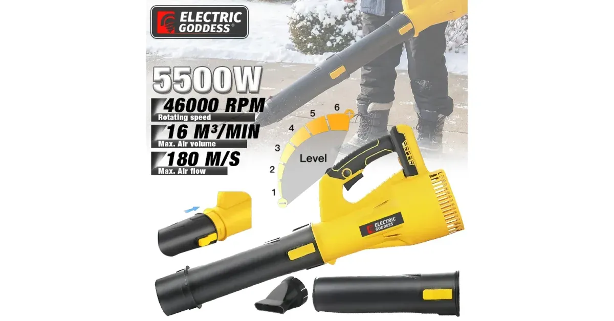 מפוח קנון 5500W נטען