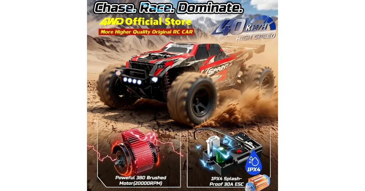 מפלצת שטח 4WD 40 קמ"ש