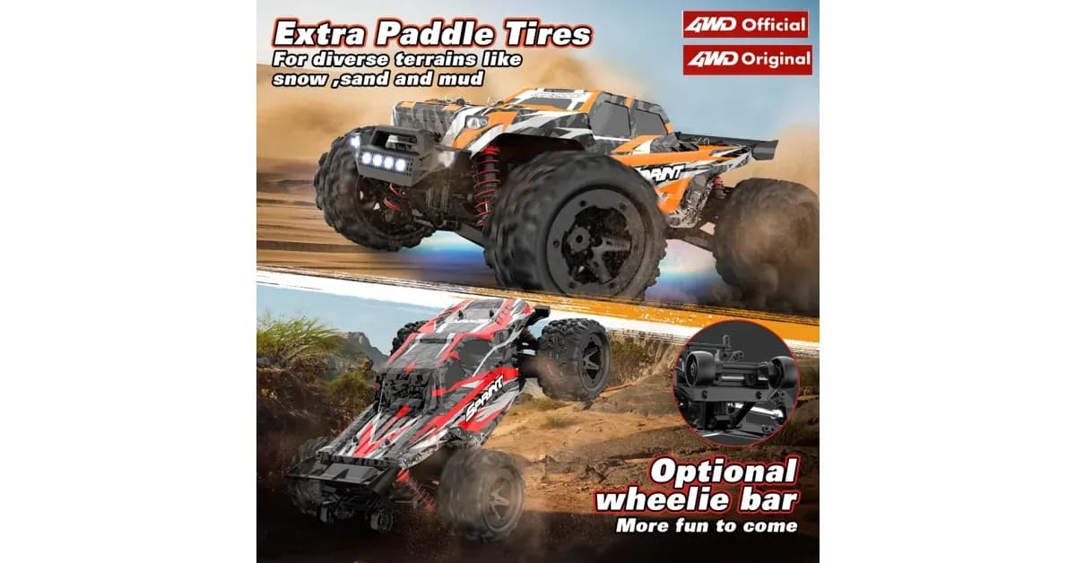 מפלצת שטח 4WD 40 קמ"ש