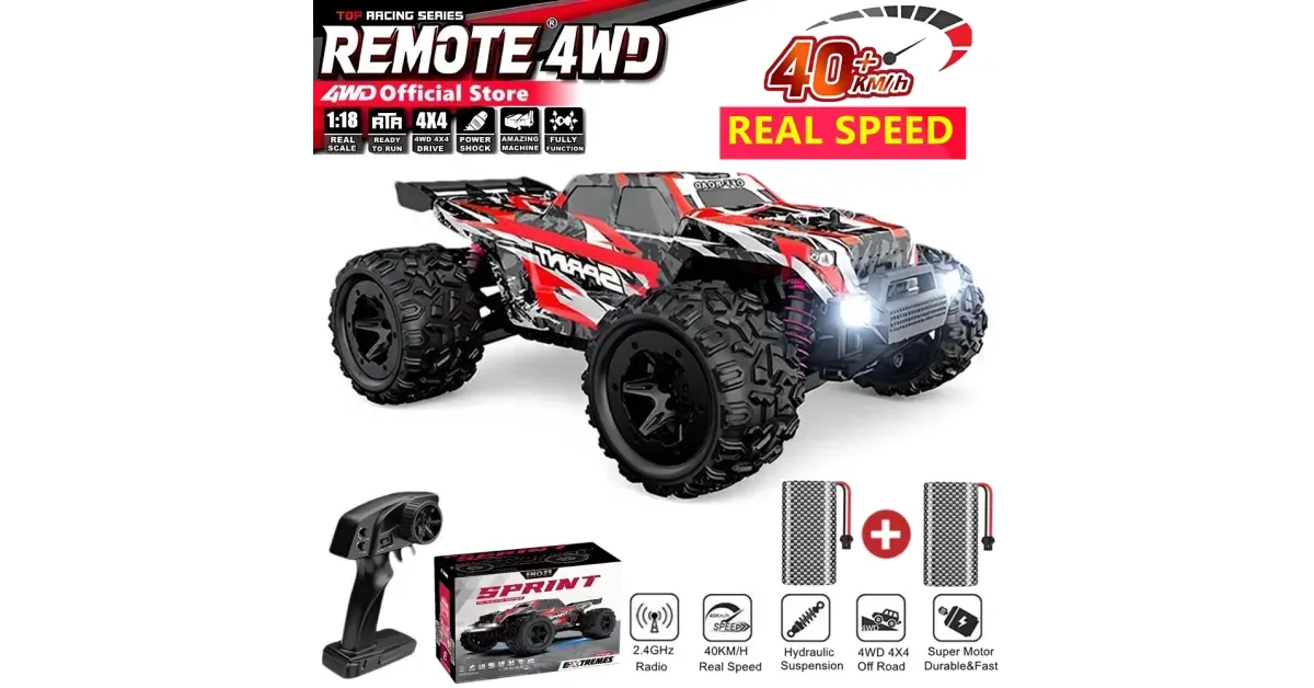 מפלצת שטח 4WD 40 קמ"ש