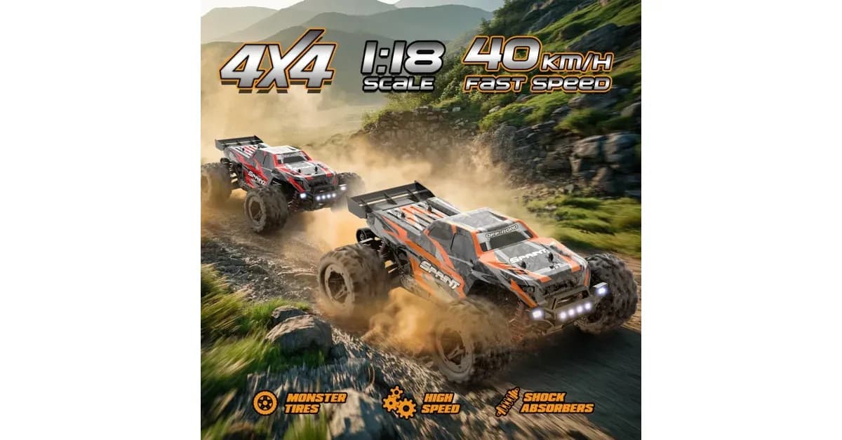 מפלצת שטח 4WD 40 קמ"ש
