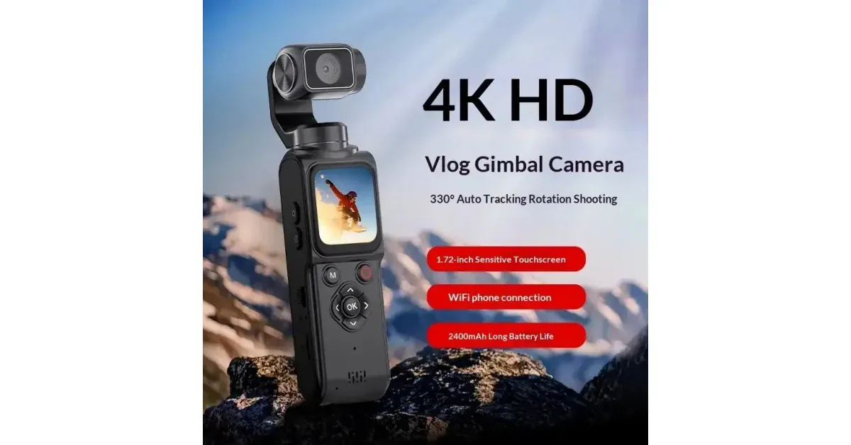 מצלמת גימבל כיס 4K M105