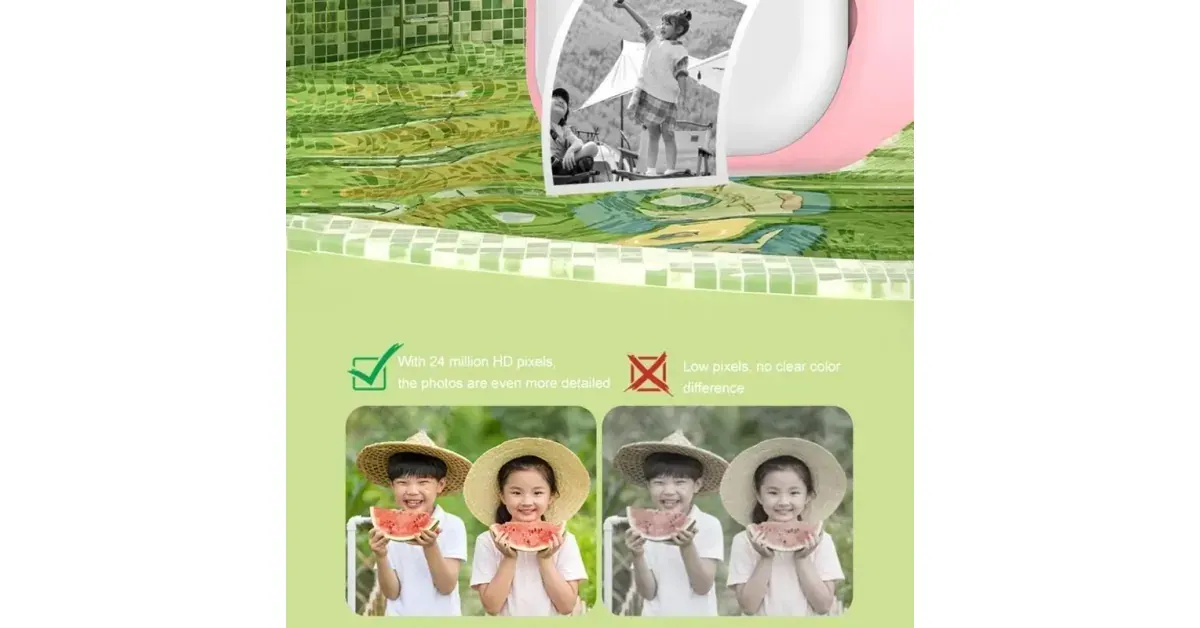 מצלמת הדפסה 090B לילדים