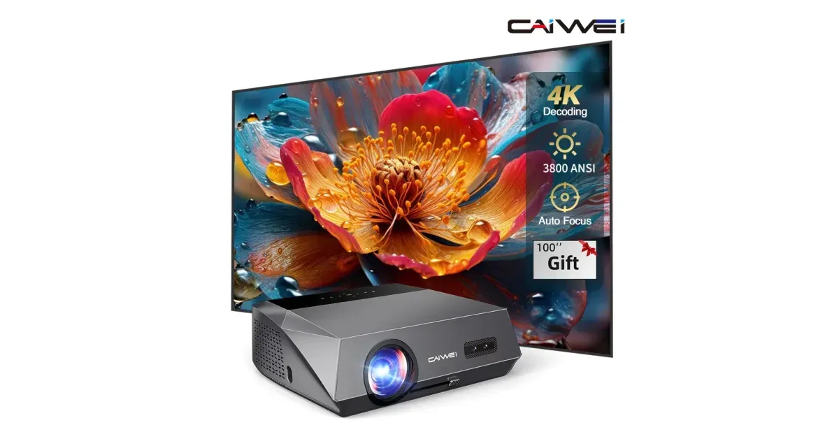 מקרן CAIWEI A10Q חכם