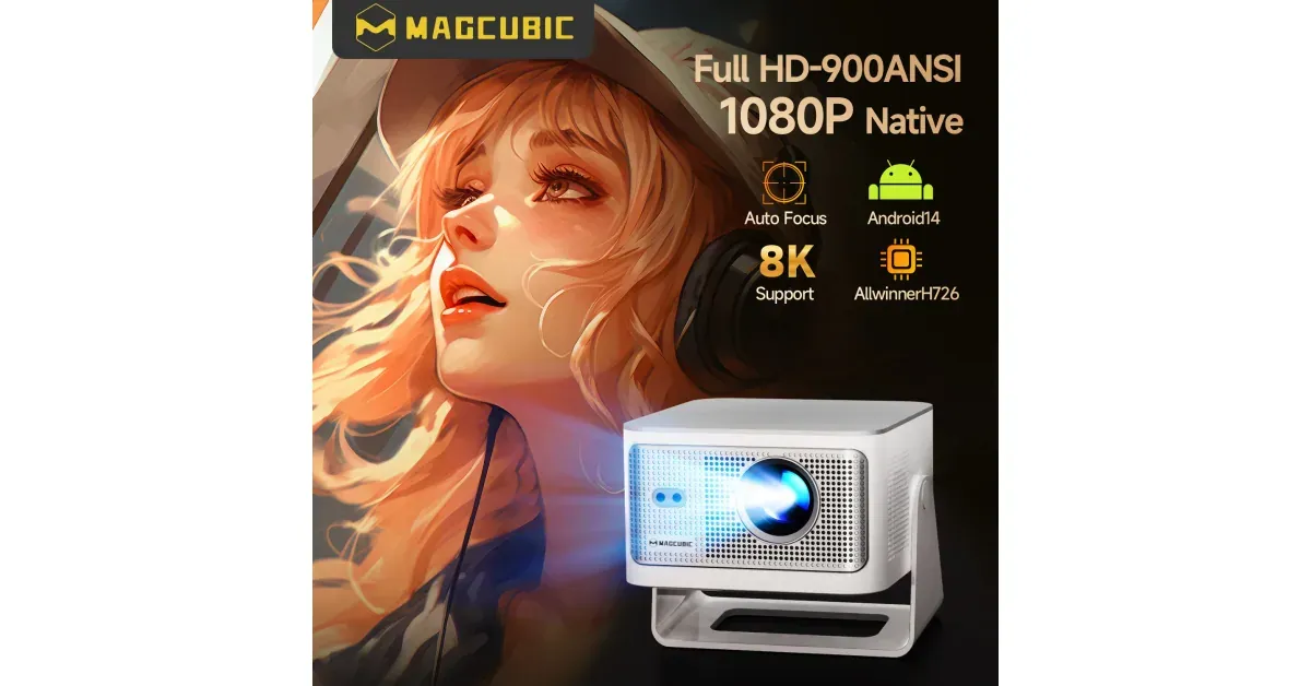 מקרן Magcubic HY350Max חכם