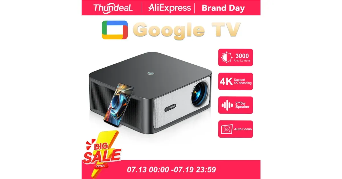 מקרן TD98Pro של ThundeaL