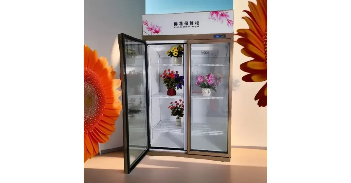 מקרר תצוגה לפרחים DUTRIEUX