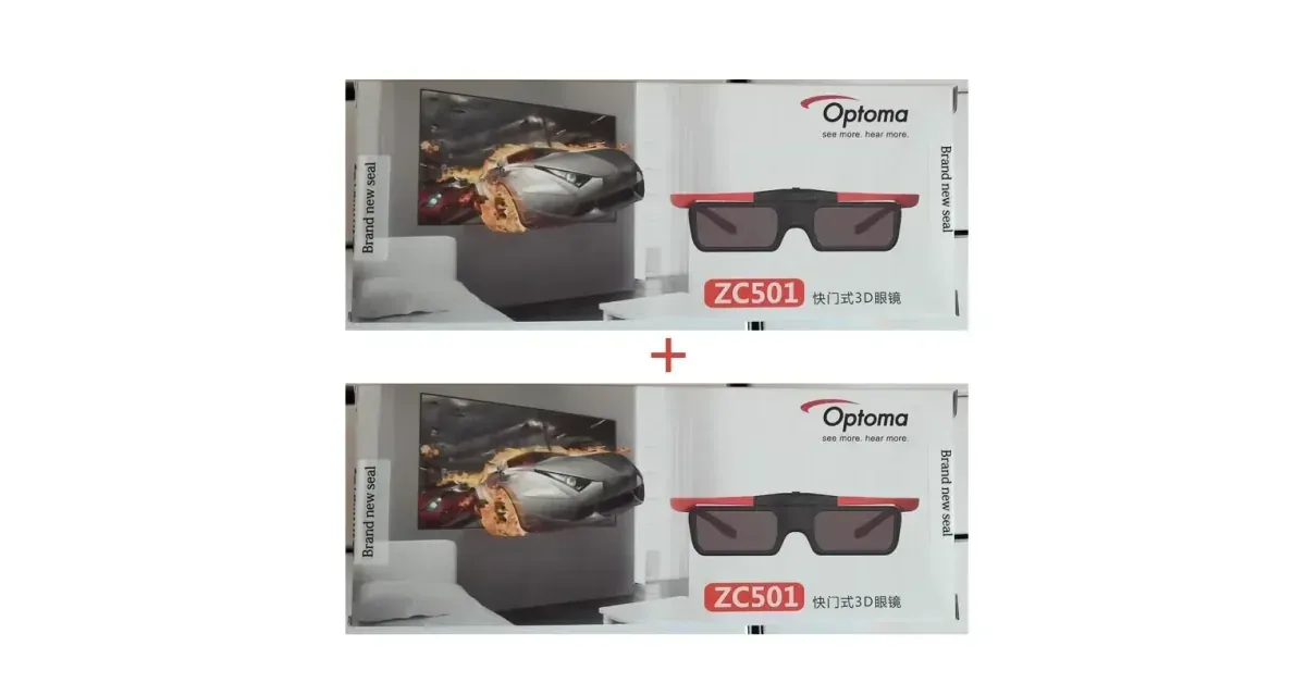 משקפי 3D אקטיביים ZC501