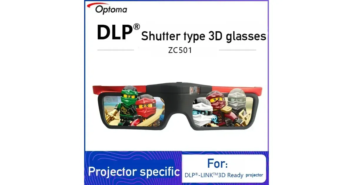 משקפי 3D אקטיביים ZC501