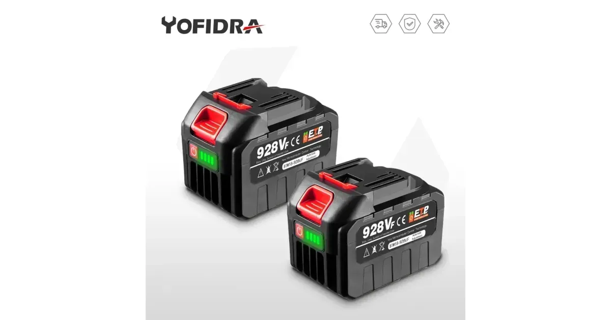 סוללת Yofidra 18V לכלי עבודה