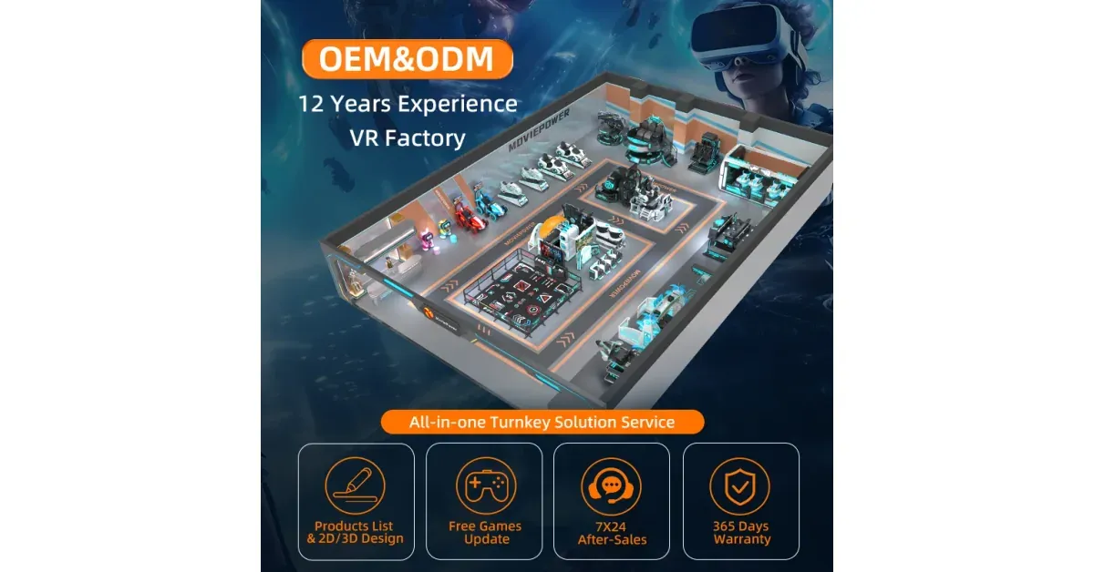 סימולטור UFO VR 9D לעסק