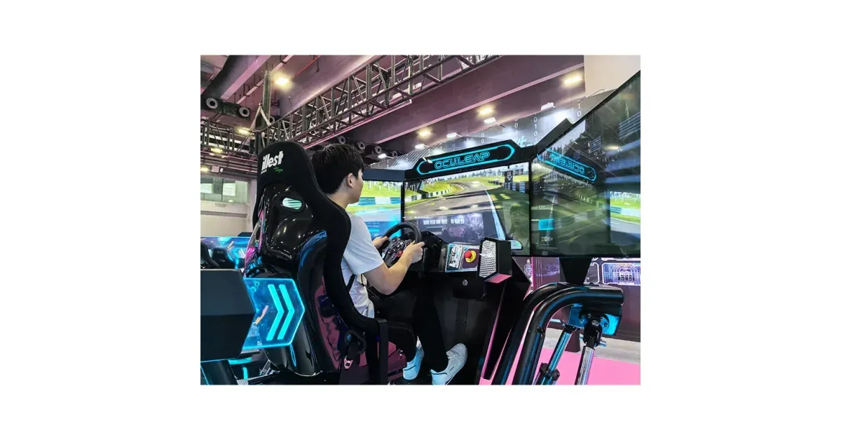סימולטור VR רייסינג Oculeap