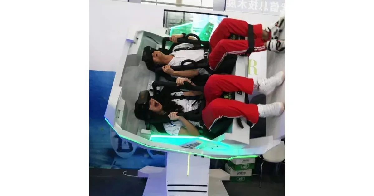 סימולטור VR 360 כפול