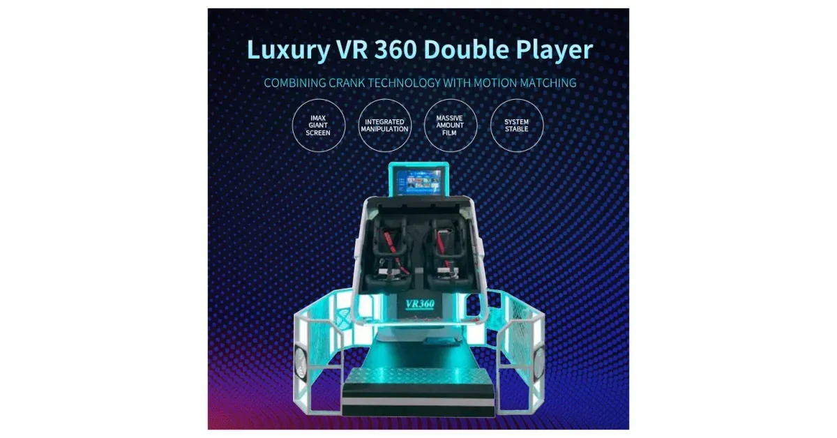 סימולטור VR 9D דואו 360