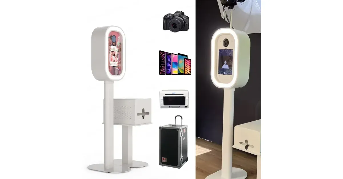 תא צילום iPad נייד אובלי