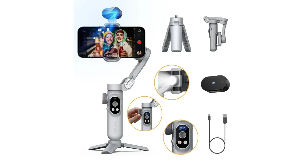 AOCHUAN Smart X Pro טרקר-גימבל לטלפון