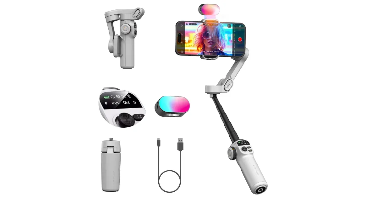 AOCHUAN Smart X2 גימבל לסמארטפון