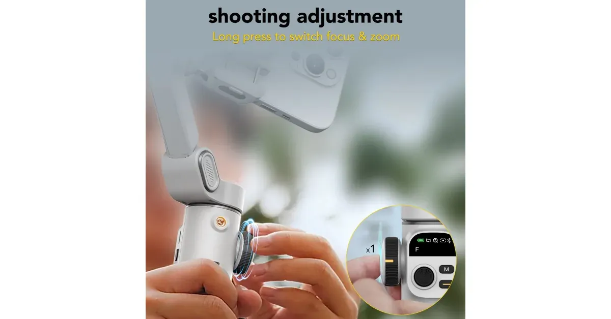 AOCHUAN Smart X2 גימבל לסמארטפון