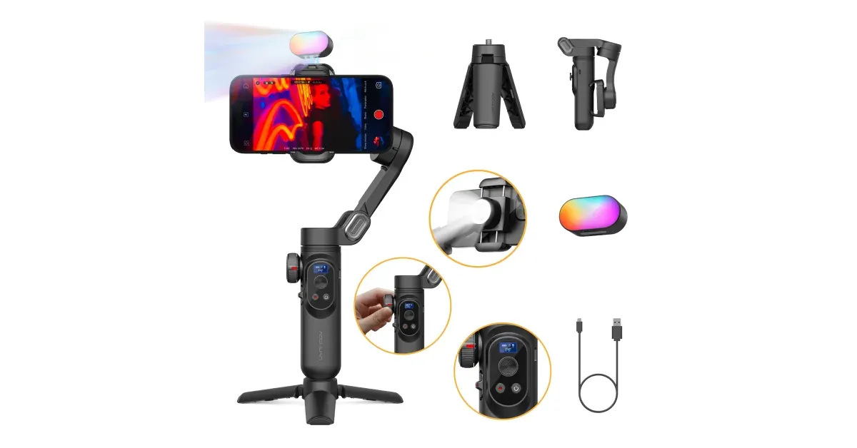 AOCHUAN Smart Xpro גימבל לטלפון