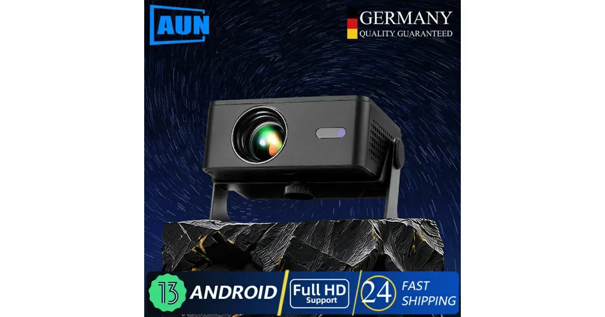 AUN A32 Pro - מקרן ביתי חכם