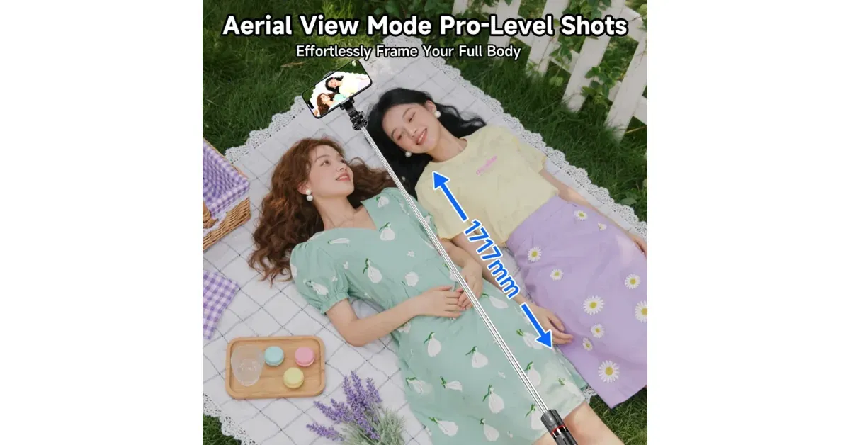 AXNEN F15 חצובת סלפי מוארכת