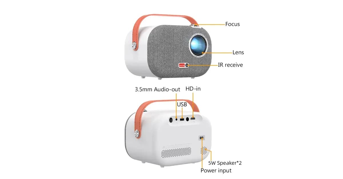 BYINTEK K16 Pro - מקרן נייד חכם