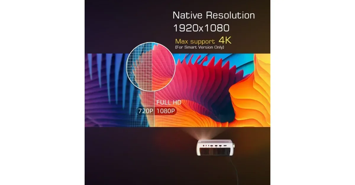 BYINTEK K18 - מקרן 1080P נייד