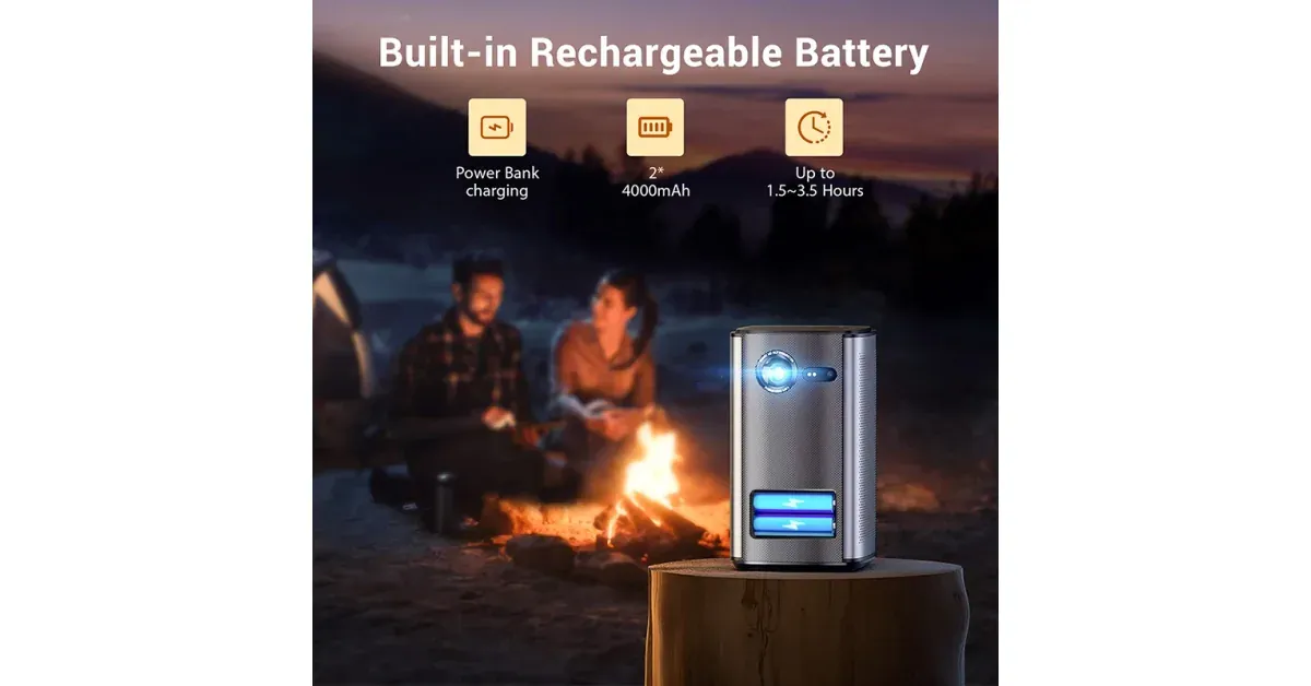 BYINTEK P70 - מקרן כיס חכם